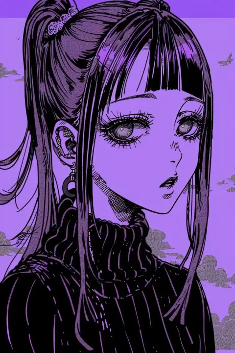 Pastel Girl Portrait