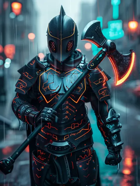 Cyber Viking in Ruins
