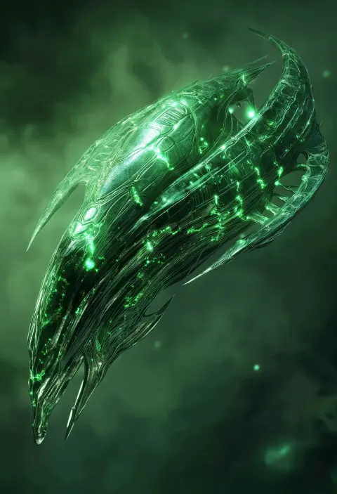 Organic Alien Patrol Ship