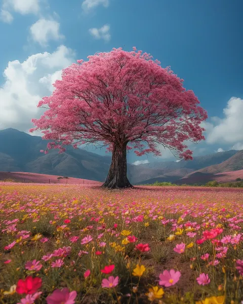 Raw Pink Ip Tree