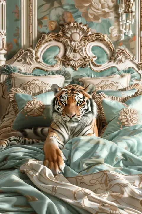 Luxurious Tiger Clipart