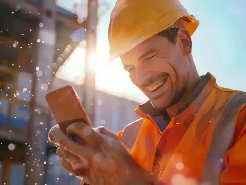 Hyper Realistic Construction Worker
