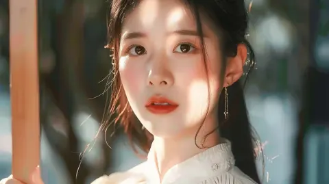 Exquisite Chinese Beauty Portrait