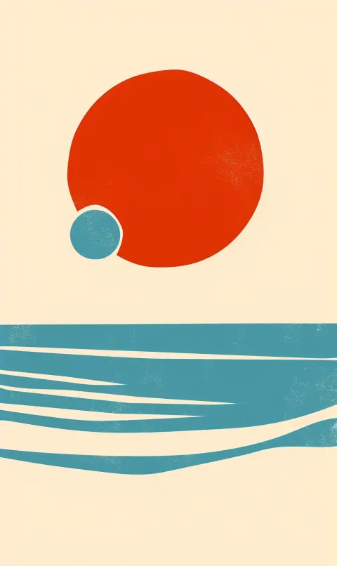 Minimalist Summer Party Poster