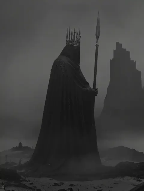 Gothic Queen in Fog