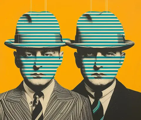 Surreal Stripes by Dali