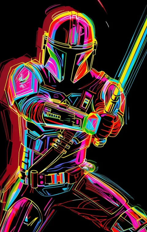 Abstract Mandalorian Sword