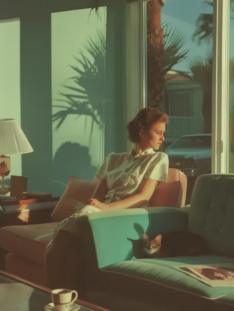 Mid-Century Modern Villa Portrait