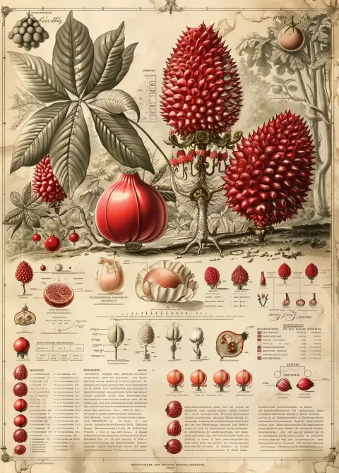 Strange Fruit Anatomy Infographics