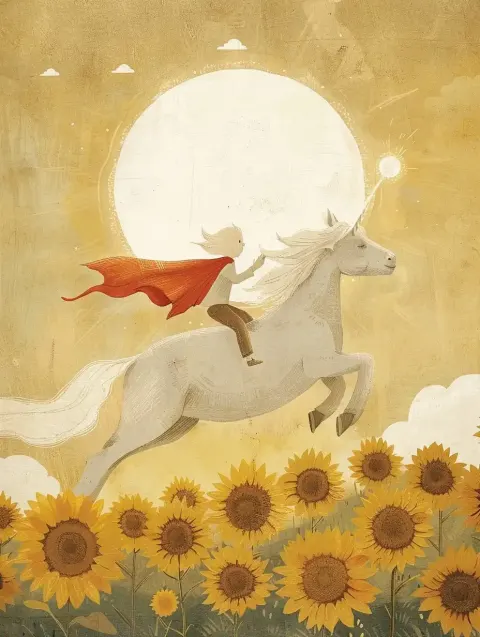 Kid in Red Cape