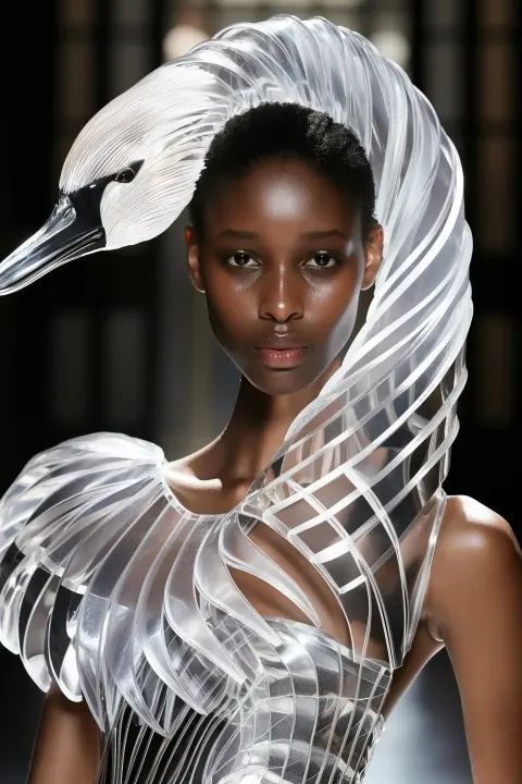 Alien-Inspired Balmain Runway