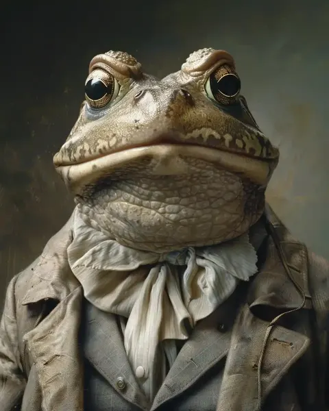 Grotesque Frogs by Zabaleta