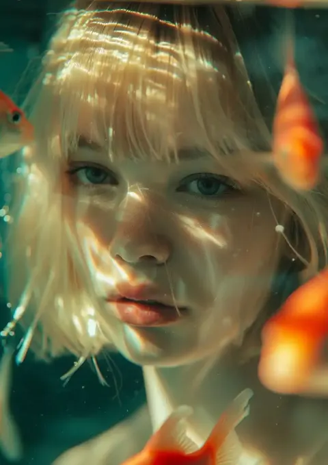 Blonde Bob Fish Tank