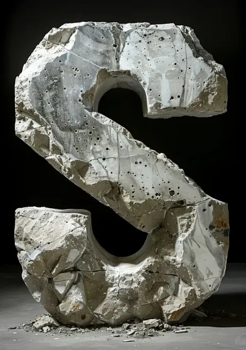 Concrete S Monument