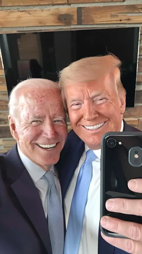 Presidential Selfie Duo