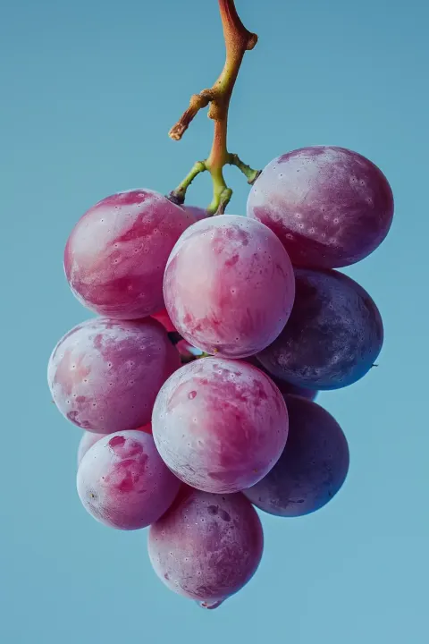 Purple Grape Portrait