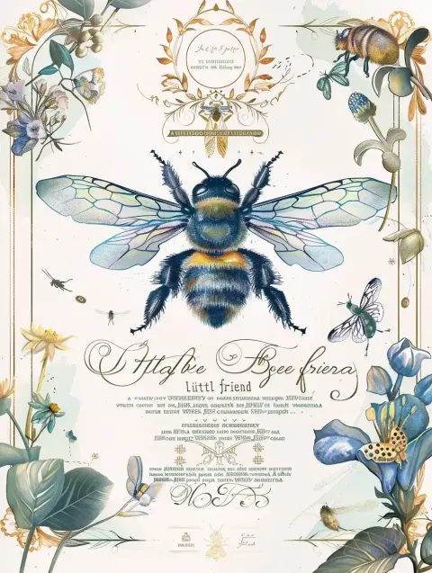 Bee Friend Diploma Design