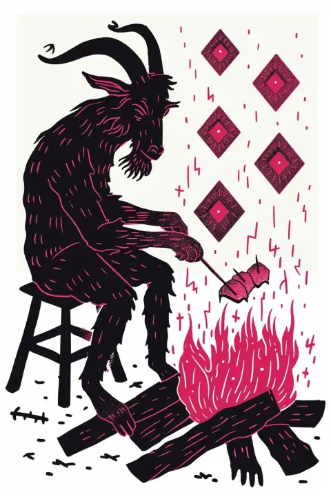 Demon Roasting Skewered Meat
