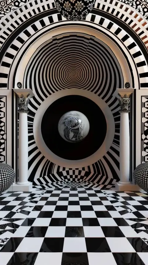 Medieval Space Op Art