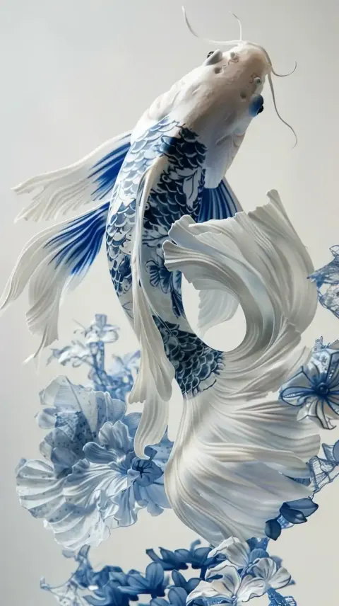 Porcelain Betta Photography