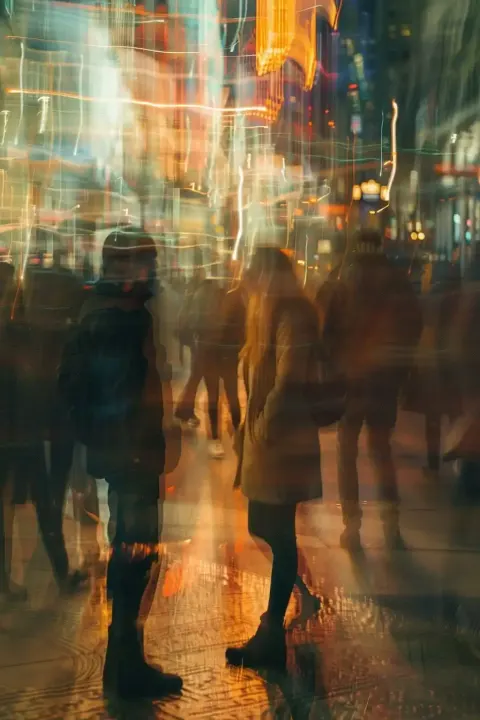 Urban Encounter - Dreamlike Blur