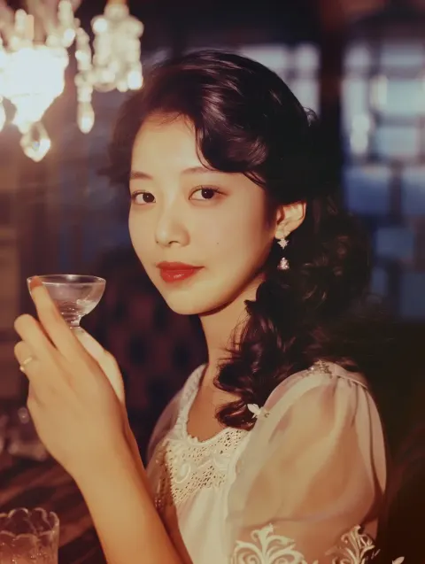 1970s Korean Woman Portrait