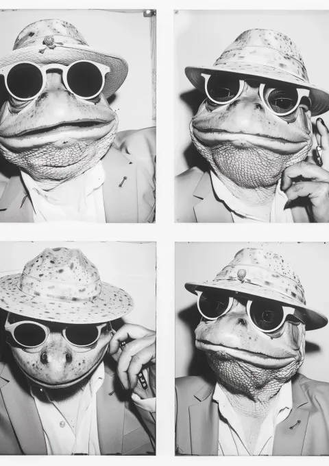 Raw Pepe Frog Photostrip