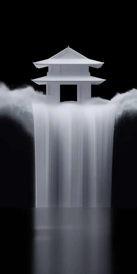 Minimalist Eaves in Mist