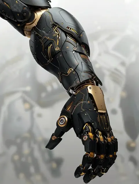 Futuristic Mecha Arm