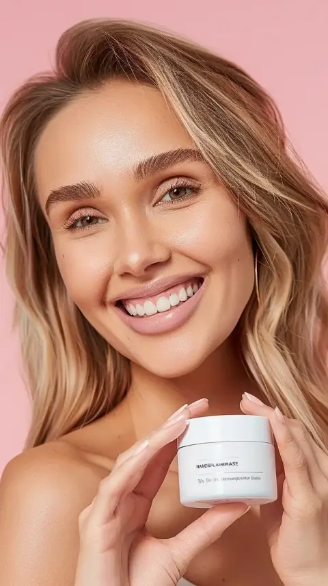 Professional Skincare Studio Portrait