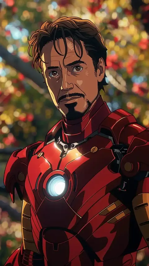 Iron Man Face Stylized