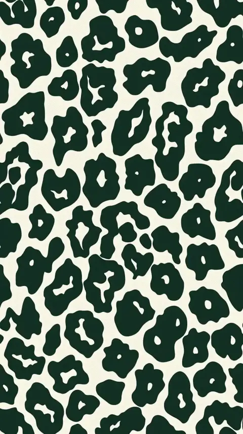 Leopard Print Fabric Design