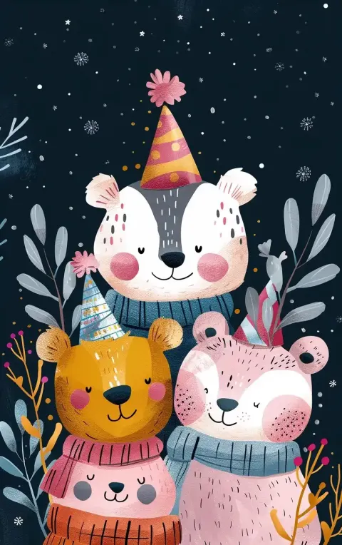 Funny Animal Birthday Card