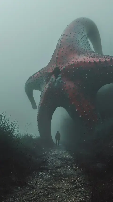 Surreal Patrick Star Portrait
