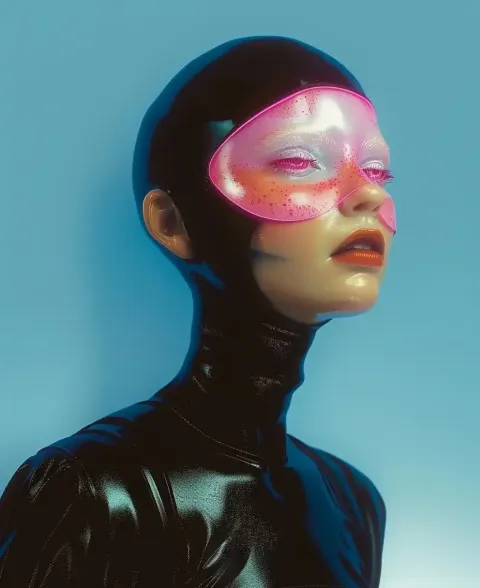 Exotic Latex Femme Fatale