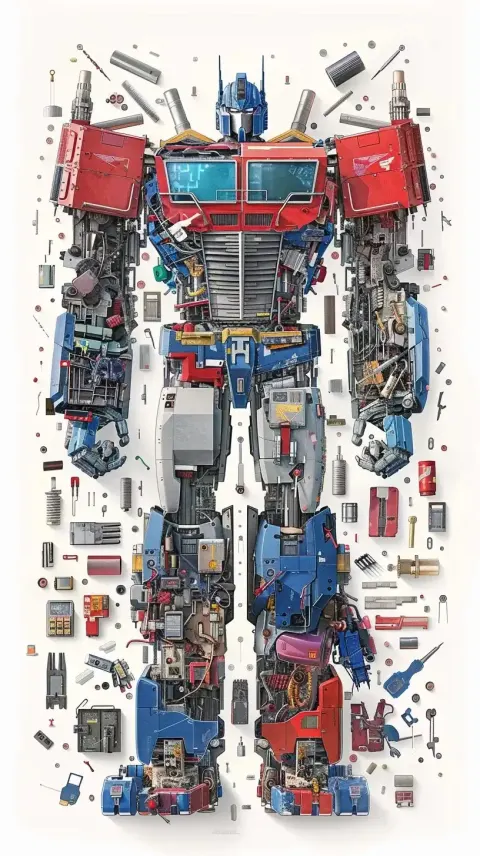 Optimus Prime Materials