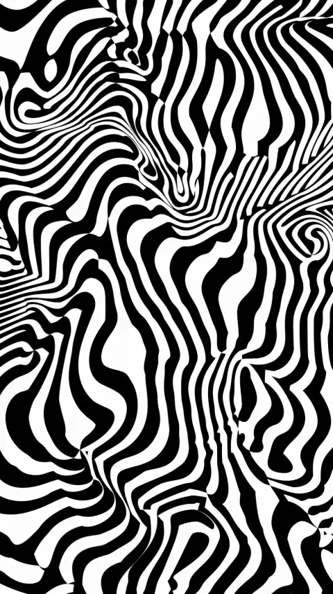 Black  White Psychedelia