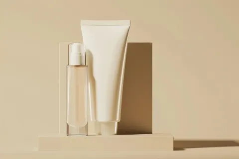 Serum and Moisturizer Display