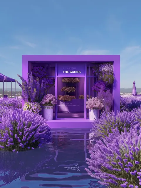 Purple Flower Store Oasis