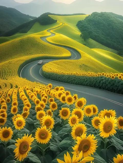 Sunflower Road Aerial
