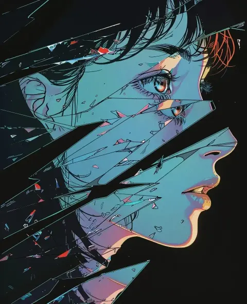 Moebius-Style Anime Reflections