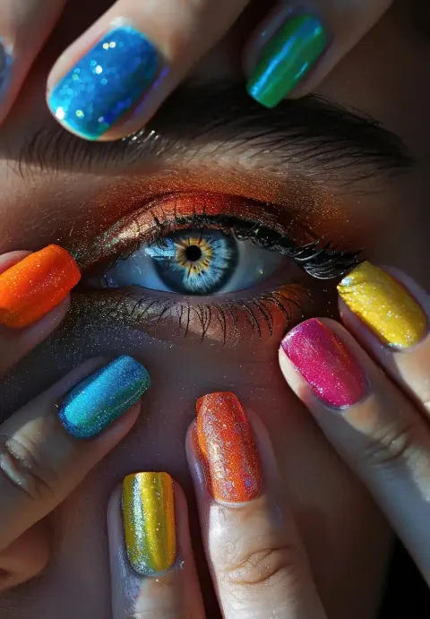 Manicured Eye and Hands