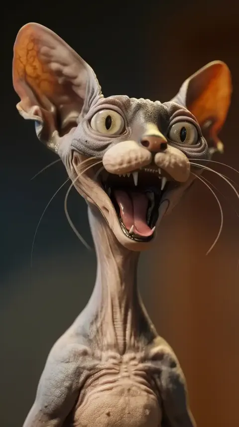Anime Sphinx Smiling