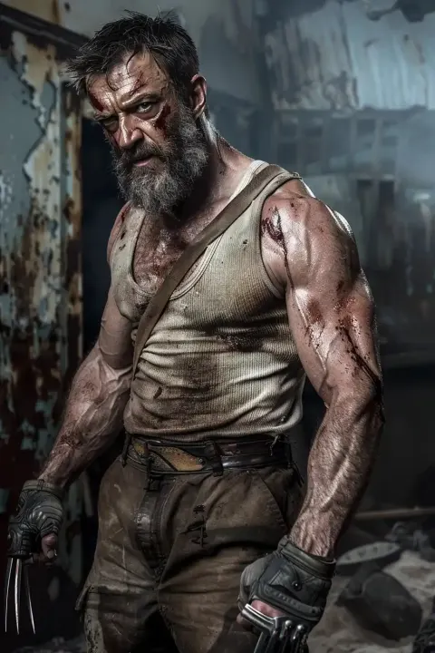Wolverine Portrayal in 8K