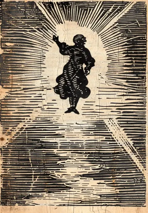 Medieval Solarized Figure