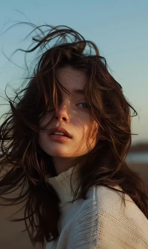 Pastel Sunrise Portrait