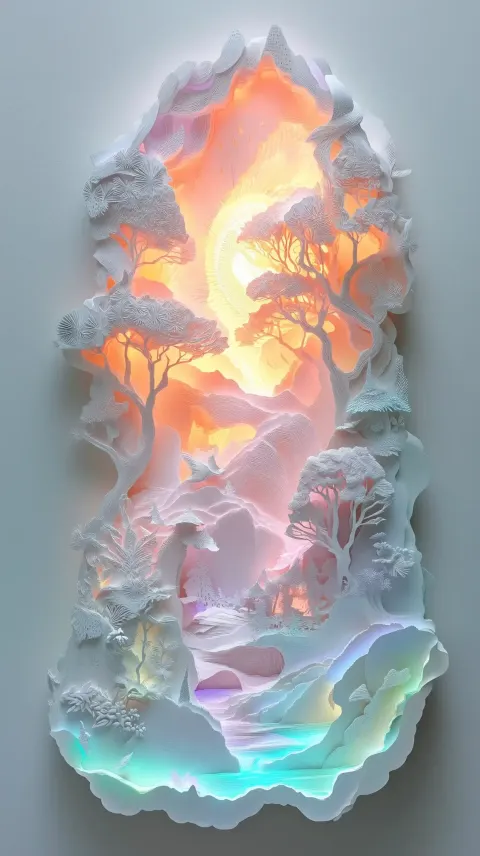 3D Paper Cut Fairytale
