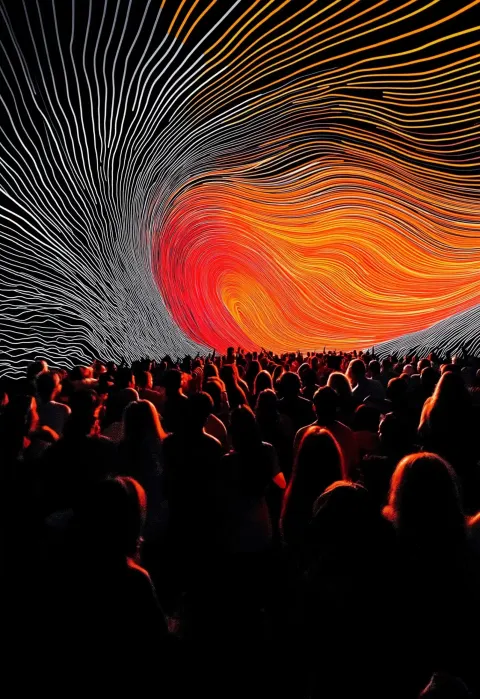 Party Scene in Raw Style