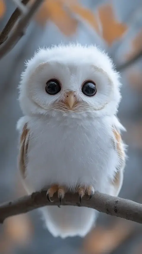 Delicate Owl at Birds Nest