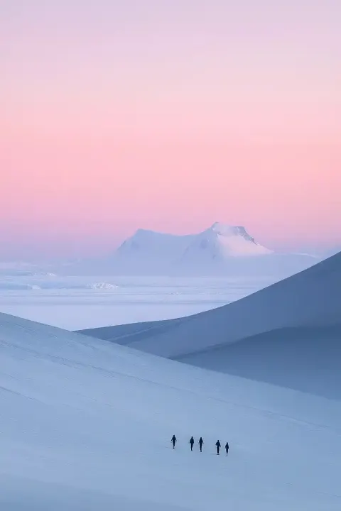 Antarctic Dusk Minimalism